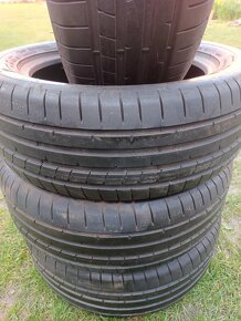 215/55R17 Letní pneu Dunlop vzorek 4x 95% - 2