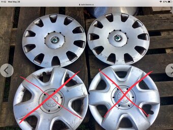 15” Skoda poklice,ruzne provedeni. - 2