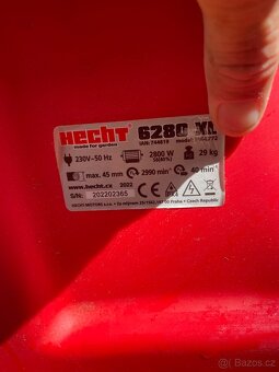 Elektrický drtič větví - HECHT 6280 XL Silent - 2