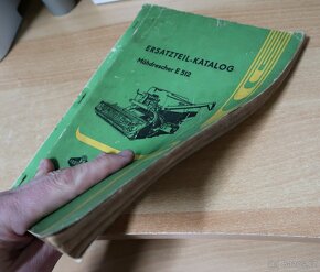 Fortschritt E 512 - katalog dílů 1970, vel. A4, 204 stran - 2