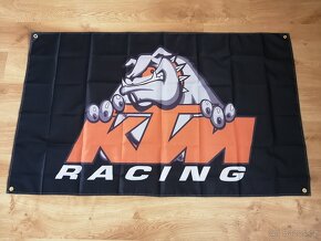 Vlajka KTM /READY TO RACE/ - 2