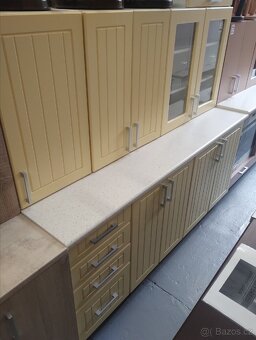 Krásná kuchyně MDF vanilka 180+60 cm - 2