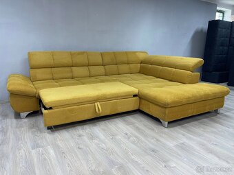 krásná rozkládací sedací souprava - 2