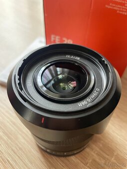 Objektiv Sony FE 28mm / f2 - 2