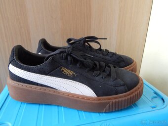 Dámské kožené boty zn. Puma, vel.37 - nenošené - 2