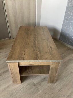 Konferenční stolek Vedde 60x110, divoký dub (JYSK) - 2