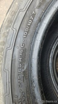 Sada letních pneu rozměr 215/65/16c značka Continental - 2