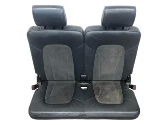 Sedačky černá kůže alcantara Audi Q7 4L FL r.v. 2015 - 2