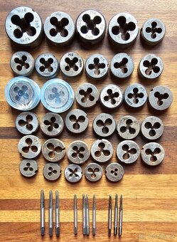 Sada HSS vrtáků, NAREX závitníků, oček s vratidly, fréz165ks - 2