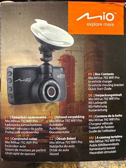 Prodám auto kameru Mio MiVue 792 GPS WIFI Pro - 2