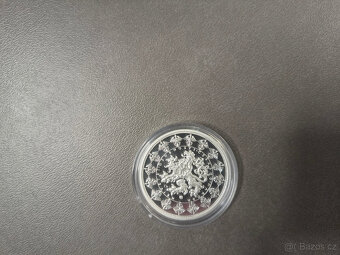 Investiční stříbrná medaile Svatý Václav r.2010 - 2