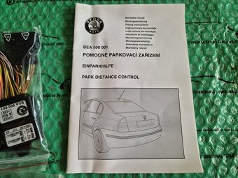 sada zadních parkovacích čidel Škoda Superb I - 2