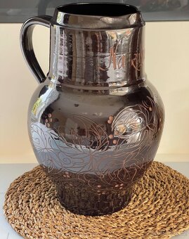 Džbán velký pivní keramický - 2