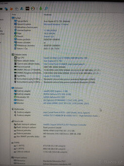 Herní notebook Acer Aspire 7 (A715-75G) - 2