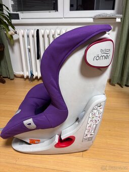Dětská sedačka Britax Romer King II fialová - 2