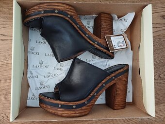 Nové pantofle kožené vel.37 - 2