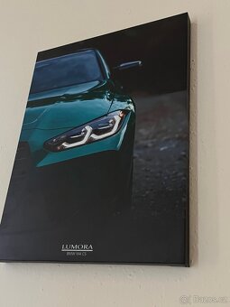 Svítící obraz, dárek na Vánoce - 2