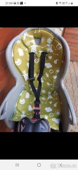 Sedačka na kolo + 2 upínací mechanismy na 2 kola - 2