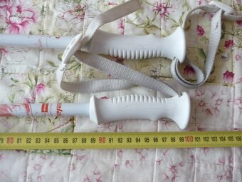 Dětské lyžařské hůlky 100cm - 2