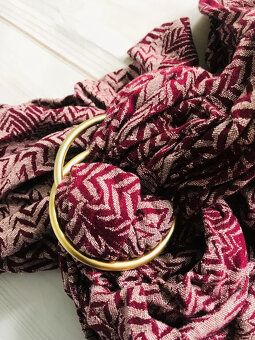 šátek Oscha Zorro Bordeaux RS - 2