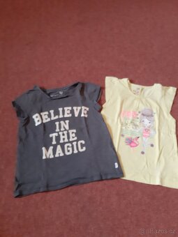 Trika krátký rukáv, vel. 122 - 2
