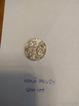 Stará mince Koněprusy 500 let - 2