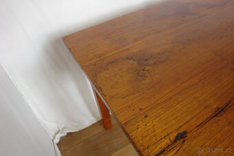 Rustikální jídelní stůl - masiv TEAK - 2