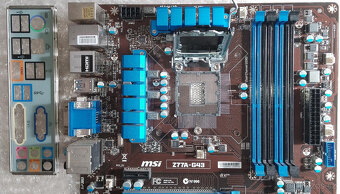 MSI Z77A-G43 + Core i5 3470 + 8GB (2x4GB) DDR3 - 2