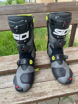 SIDI boty REX grey/black/yellow fluo VEL. 46 - 2