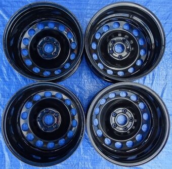 Plechové disky 16" Audi, Škoda, Seat, VW - 2