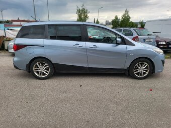 Mazda 5,1.6D,85kw, rok 2012,nová STK. 7míst - 2