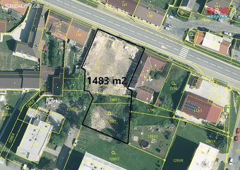 Prodej stavebního pozemku k bydlení, 1483 m², Katovice - 2