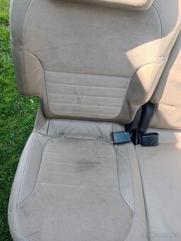 Sedačky škoda Yeti kůže Alcantara elektrické - 2