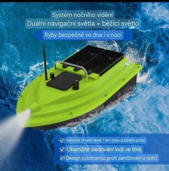 zavážecí loďka s gps - 2