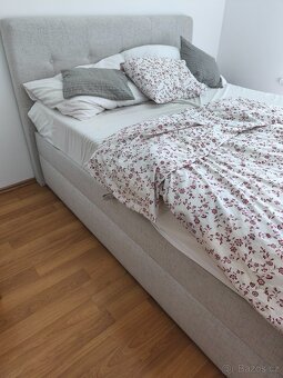 Manželská postel Boxspring - 2