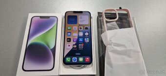 Apple iphone 14 128gb fialový - 2