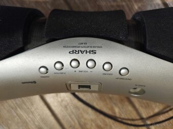 Rádio Sharp - bluetooth, usb - 2