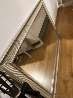 Zrcadlo Songe/Ikea/stribrne - 2