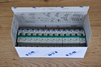 Prodám nové jističe EATON PL7- 6B/1 10kA - 2