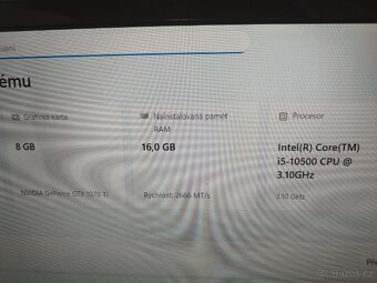 Herní PC s monitorem 32" - 2