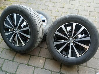 ALU kola,sada, originál Volkswagen,215/60 R16,5x112,TOP - 2