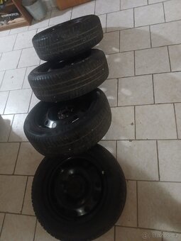 Zimní Plechová kola polaris 5 Barum 225/60 r 17 - 2