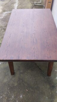 Masivní stůl 1ks - 2