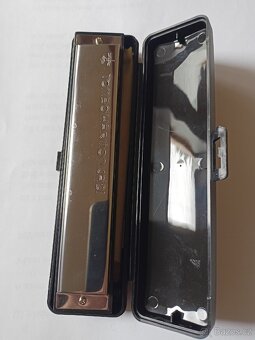 Nová foukací harmonika Tombo - D - 2