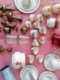 Hrnečky podšálky směs - 2