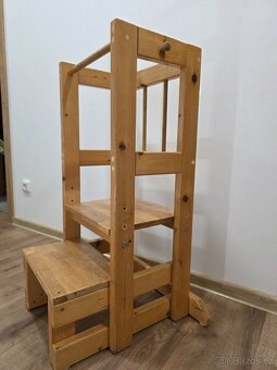 Rostoucí učící věž z masivního dřeva - 2