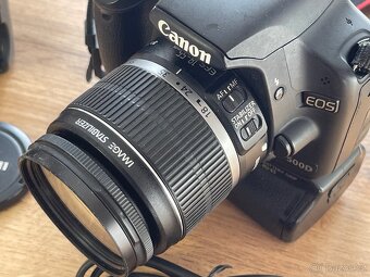 Digitální zrcadlovka Canon EOS 500D + 18–55 IS + Grip - 2
