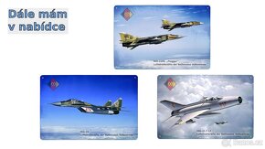 plechová cedule - MiG-21 F-13 (Východní Německo) - 2