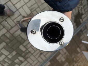 Nový výfuk DL 650 - 2