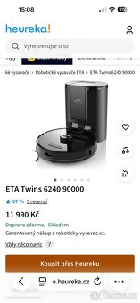 Robotický vysavač eta - 2